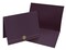 Great Papers! Classic Certificate Cover with Gold Foil Crest, Plum, 12" x 9.375"(folded) with Die-Cuts for 8.5" x 11" Documents, 5 Count
